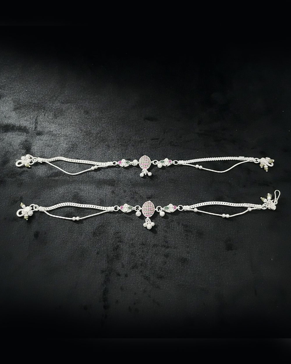 Silver Anklet Payal